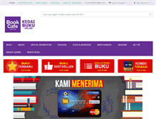 Tablet Screenshot of bookcafe.com.my